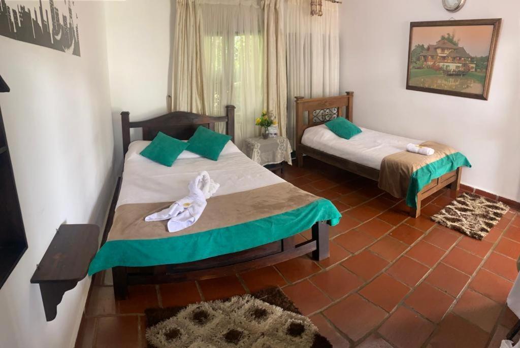 Hotel Campestre La Loma Curití Eksteriør billede