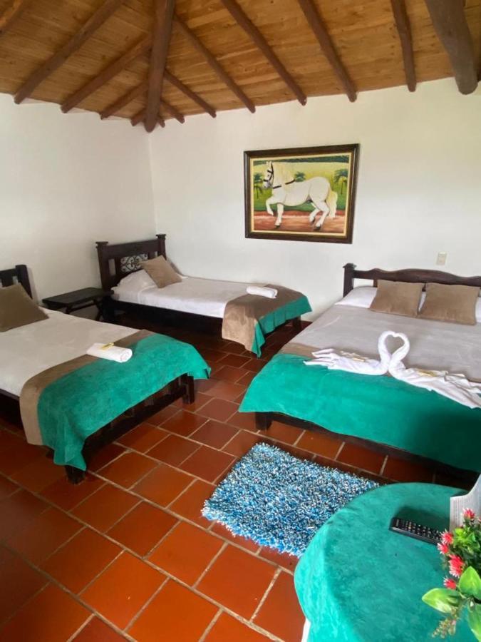 Hotel Campestre La Loma Curití Eksteriør billede