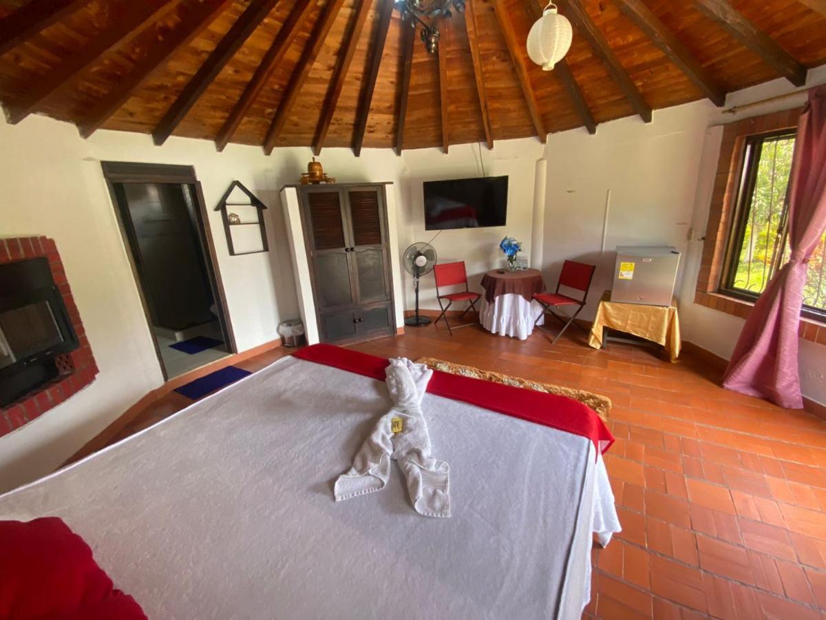 Hotel Campestre La Loma Curití Eksteriør billede