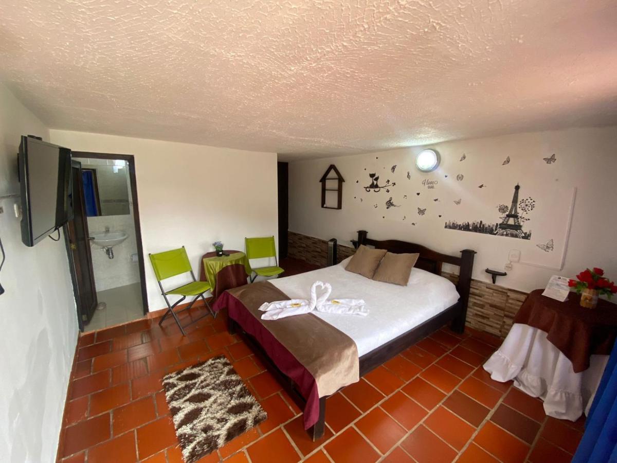 Hotel Campestre La Loma Curití Eksteriør billede